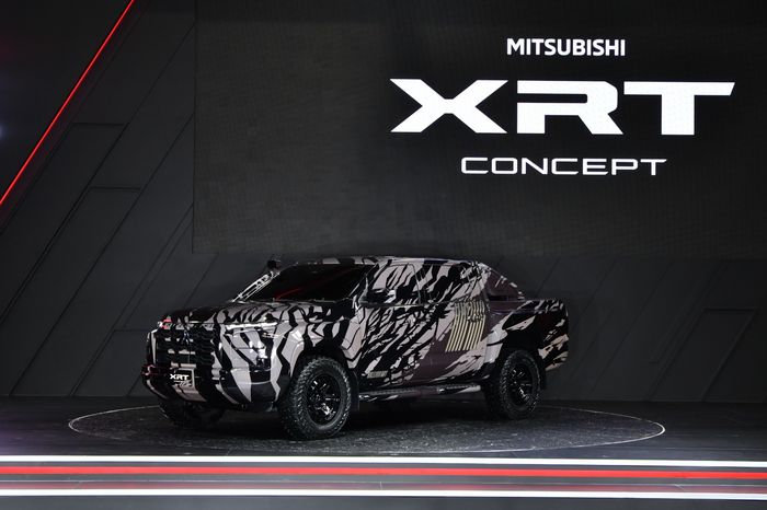 Mitsubishi XRT Concept, cikal bakal generasi keenam Triton yang akan melakukan debutnya dalam waktu dekat.