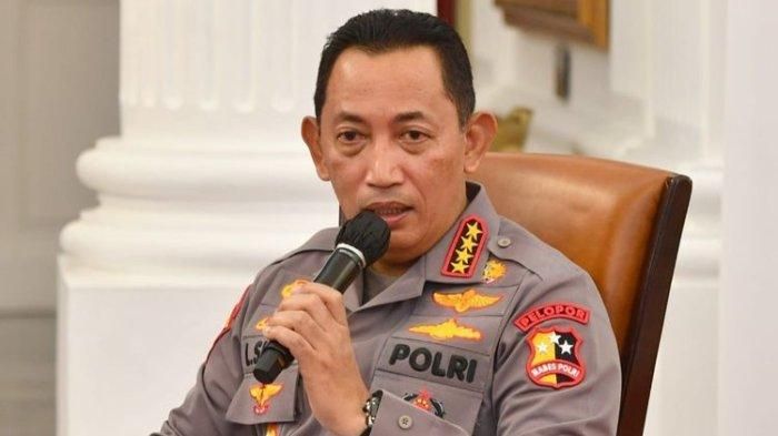 Kapolri Jenderal Listyo Sigit Prabowo di Istana Merdeka, Selasa (7/2/2023). 