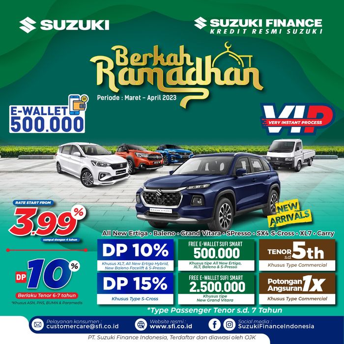 Promo Suzuki Berkah Ramadhan 2023
