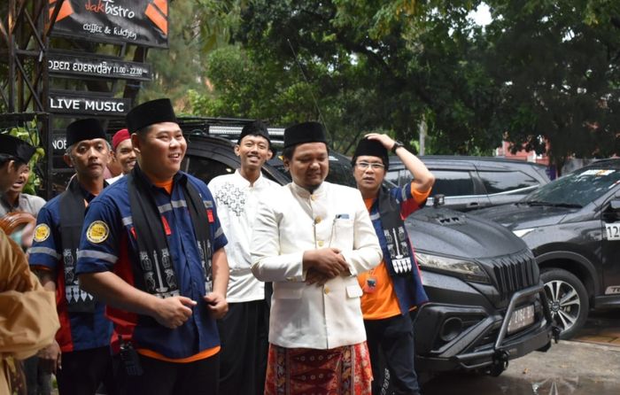 Budaya Betawi yakni Palang Pintu, mengisi acara di perayaan hari jadi Alert! Regional Jakarta yang keempat