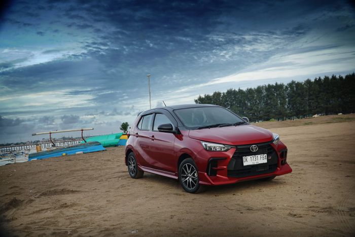 All New Agya GR Sport saat dijajal di Pulau Dewata, Bali