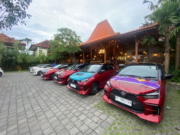 Hari pertama Journalis Test Drive Toyota Agya GR Sport di Bali