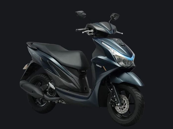 detail tampilan Yamaha Mio Gravis 2023, sangat identik dengan Yamaha Freego 125 yang dijual di Indonesia.