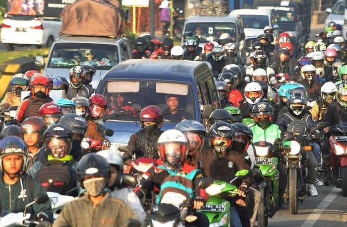 Mudik pakai motor akan dirazian dan diputar balik?