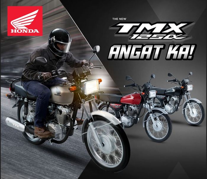 Pilihan warna Honda TMX 125 Alpha.