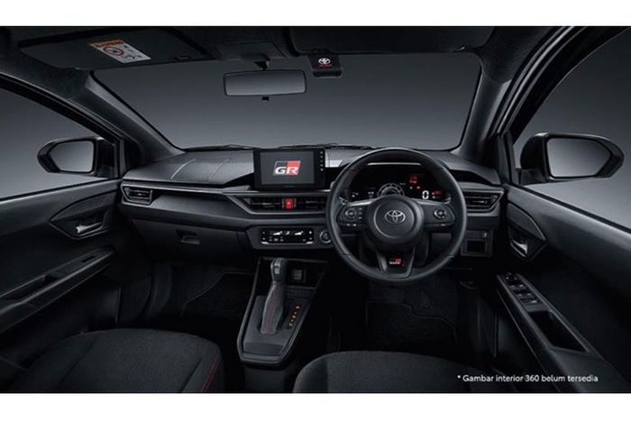 Interior dasbor New Agya GR Sport