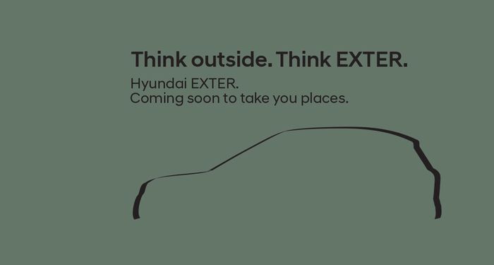 Teaser Hyundai Exter.