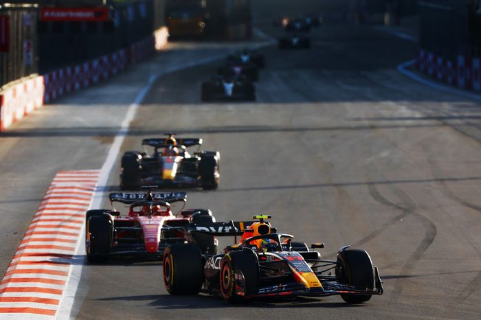 Kecepatan Red Bull tidak bisa ditandingin Ferrari di Sirkuit Baku