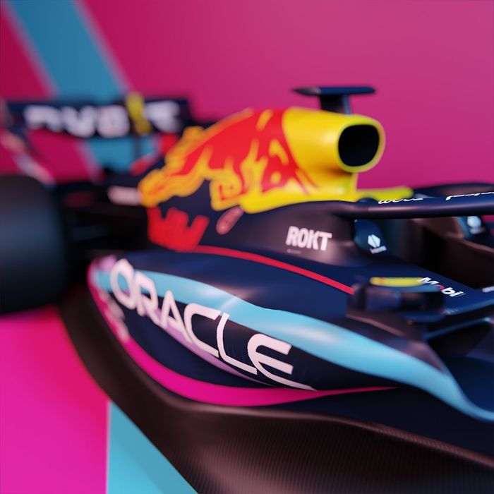 Livery Red Bull RB19 di F1 Miami 2023