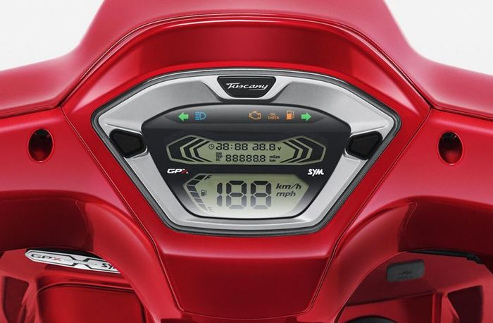 panel instrumennya sudah full digital.