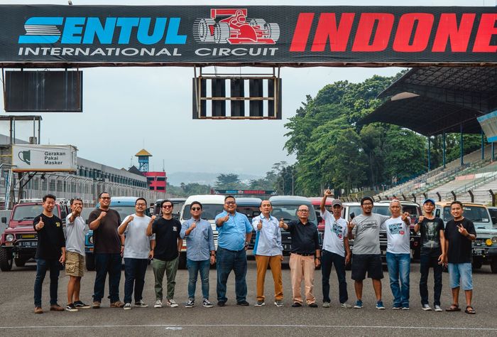 Para penggagas acara Indonesia Jimny Festival 2023