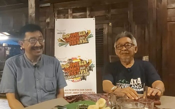 Para penyelenggara acara Indonesia Jimny Festival 2023