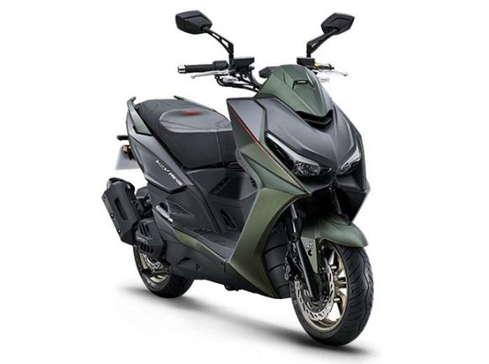 detail tampilan Kymco KRV Nero 180.
