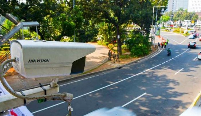 Ilustrasi: Tilang elektronik atau E-TLE 