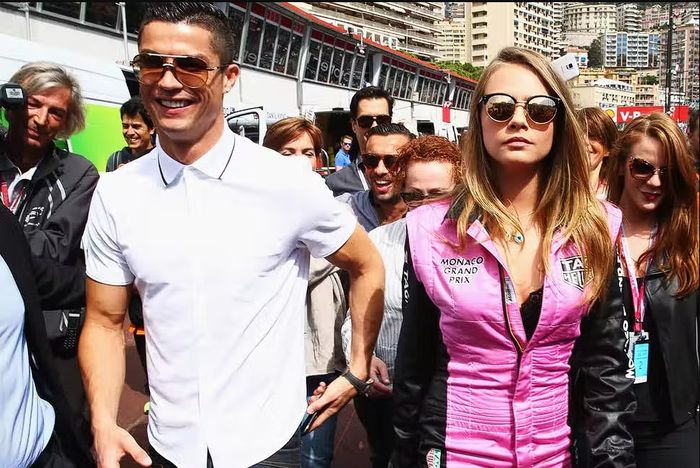 Cristiano Ronaldo cukup sering hadir di F1 Monako