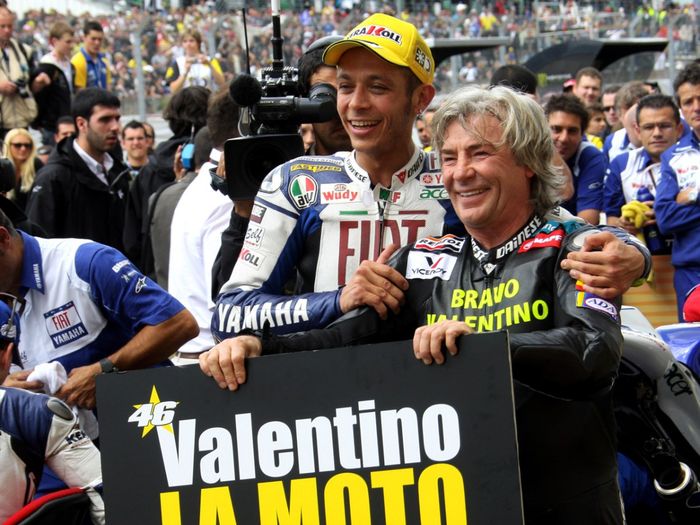 Angel Nieto dan Valentino Rossi