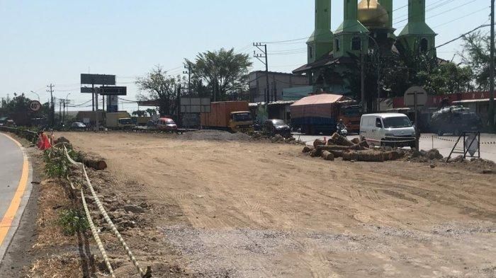 Rekayasa lalu lintas disiapkan selama proyek peninggian jalan dan jembatan tol Kaligawe