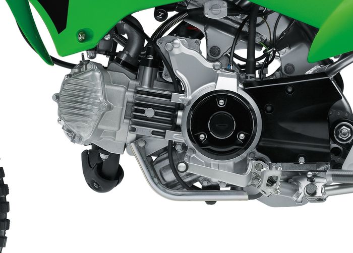 Kawasaki KLX110R menggendong mesin 112 cc 4 tak