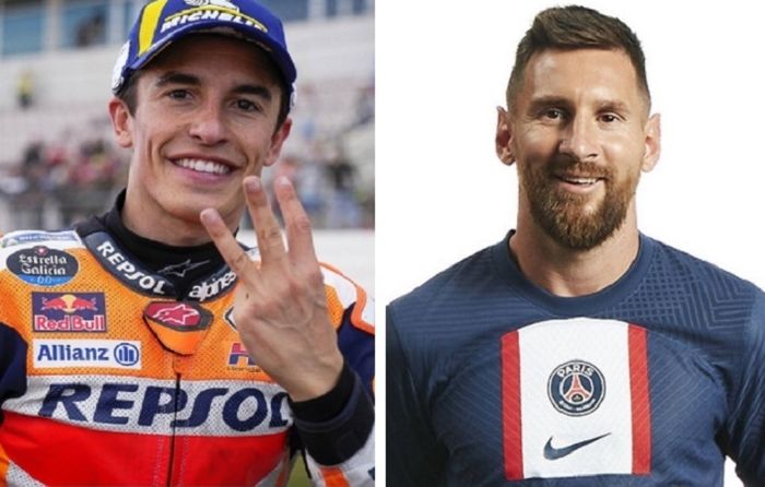 Bikin melongo perbandingan gaji Marc Marquez dengan Lionel Messi bak langit dan bumi, siapa paling tajir?