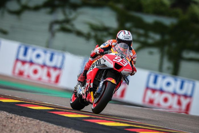 Marc Marquez dan Honda pernah tidak terkalahkan selama 7 tahun di sirkuit Sachsenring