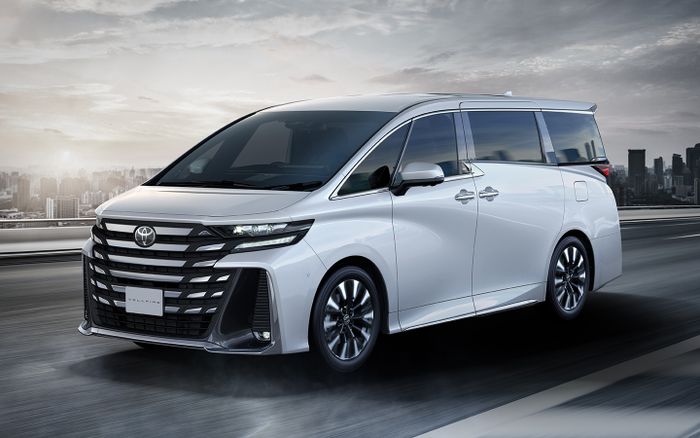 Ilustrasi Toyota Vellfire generasi keempat.