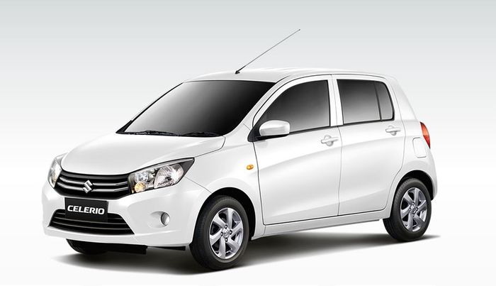 detail eksterior Suzuki Celerio.