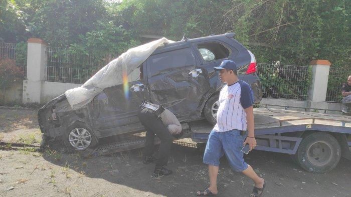 Proses olah tkp penemuan dua mayat pak ogah yang diduga tewas karena tertabrak Avanza hitam