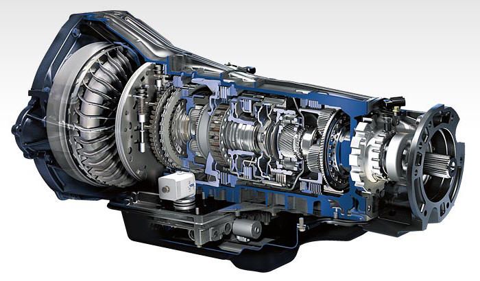Ilustrasi konstruksi transmisi matic konvensional
