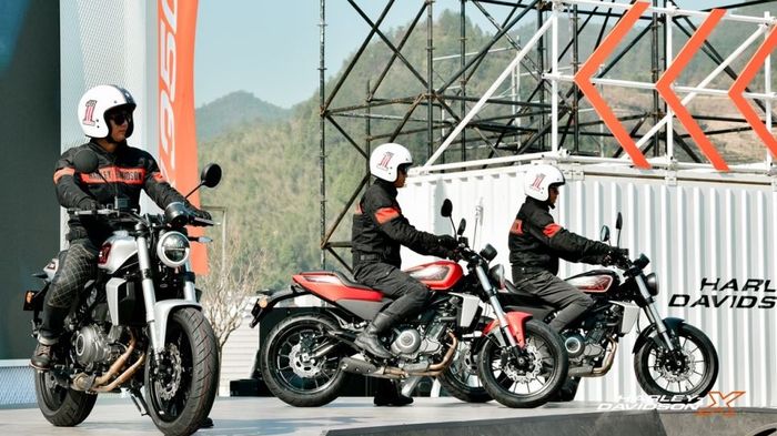 pilihan warna Harley-Davidson X350.