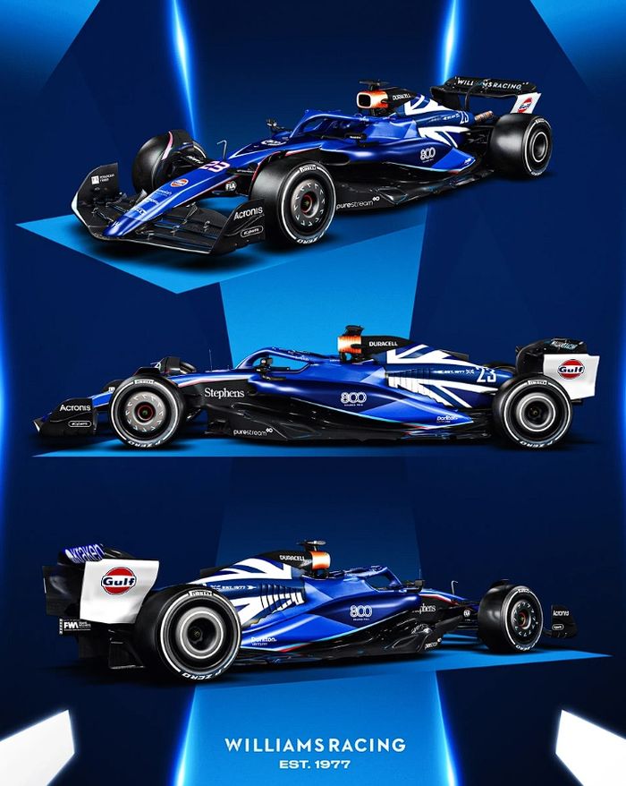 McLaren dan Williams pakai livery spesial  di F1 Inggris 2023
