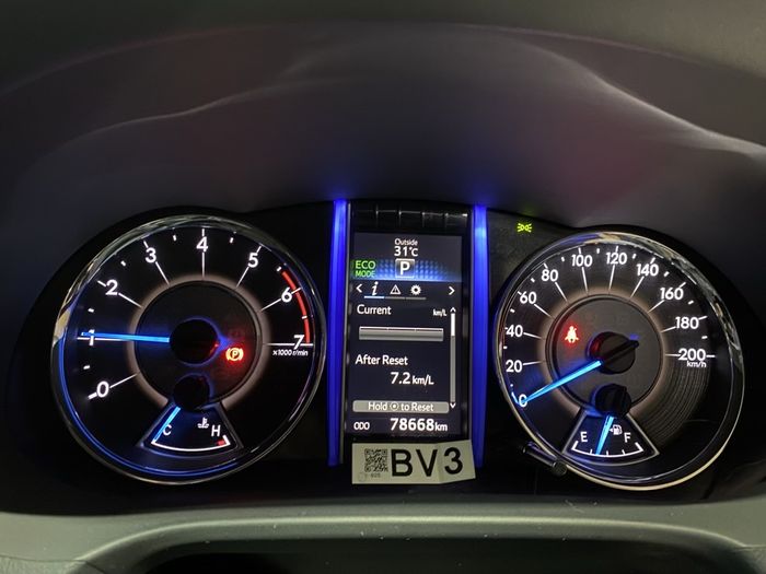 Konsumsi bahan bakar Toyota Fortuner SRZ bensin tahun 2016 berkisar di angka 1:7 liter/km.