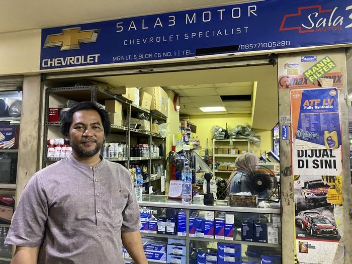 Budi Cahyono, pemilik bengkel Sala3 Motor sudah mendirikan bengkel sejak tahun 2011