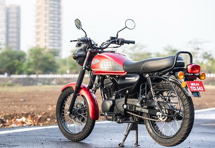 buritan Kawasaki W175 India.