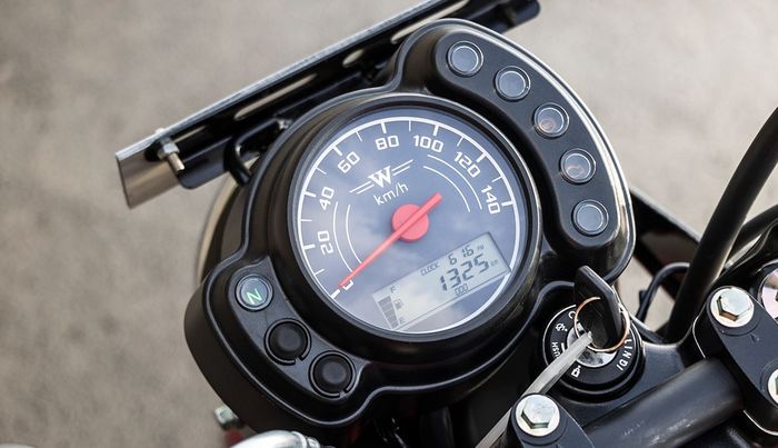 panel instrumen W175 India.