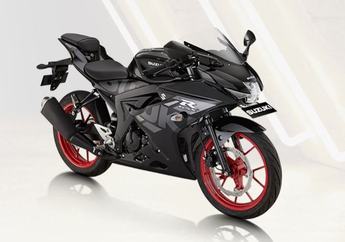 Suzuki GSX-R150 Titan Black.