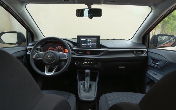 Interior Toyota Wigo.