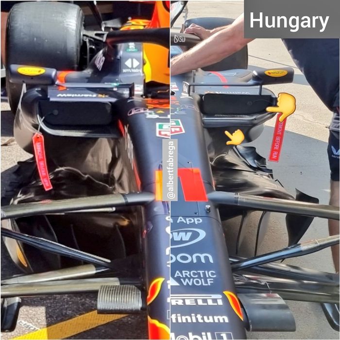 Sidepod baru Red Bull Racing di F1 Hongaria 2023