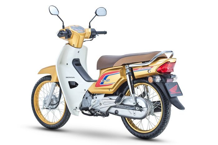 Honda EX5 Limited Edition, motor bebek retro Honda yang tampilannya mirip Honda Astrea Prima.