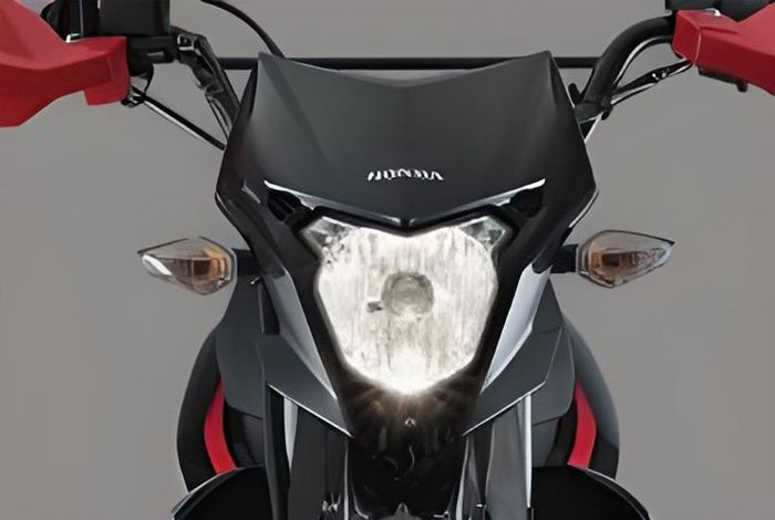 headlamp depan Honda XRM 125 mirip Honda CRF.