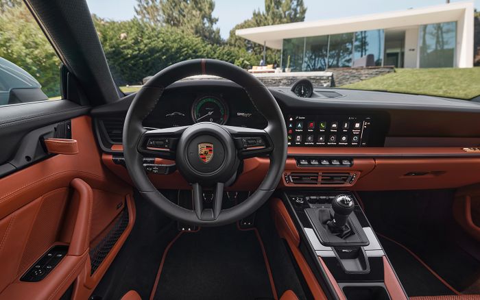 Interior Porsche 911 S/T.