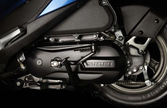 mesin Suzuki U-Enjoy 125 diklaim memiliki konsumsi BBM 48,7 km per liter.
