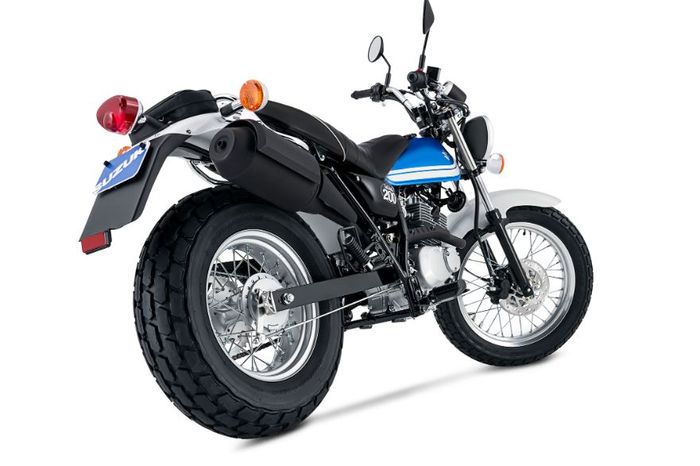 Penampakan bagian belakang Suzuki Vanvan 200