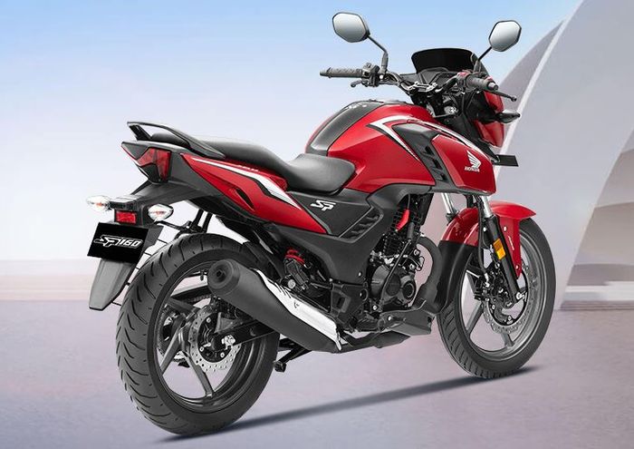 detail buritan Honda SP160.