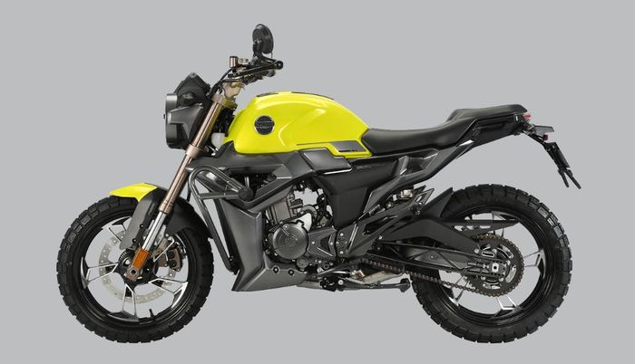 detail samping Zontes ZT155G.