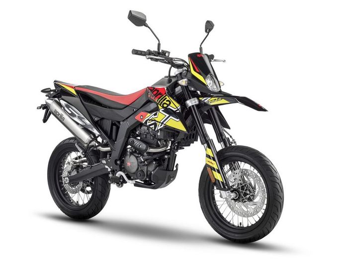 detail tampilan Aprilia SX 125.