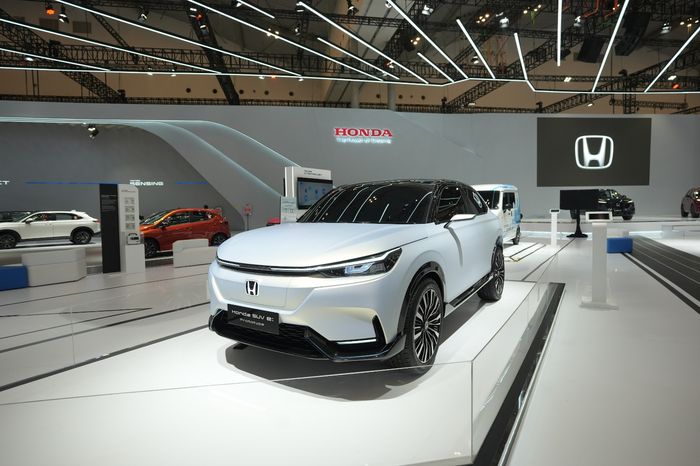 Honda SUV e:Prototype dipajang di GIIAS 2023, bentuk mirip HR-V