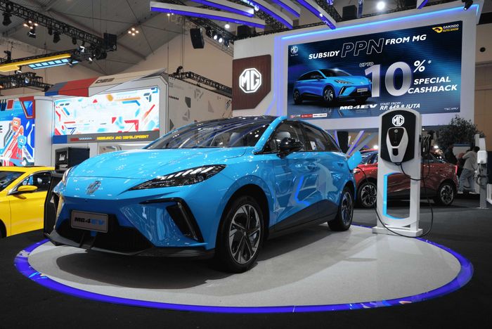 Pembelian MG4 EV  di GIIAS 2023 per 14 Agustus 2023 diganjar cashback hingga Rp 70 juta