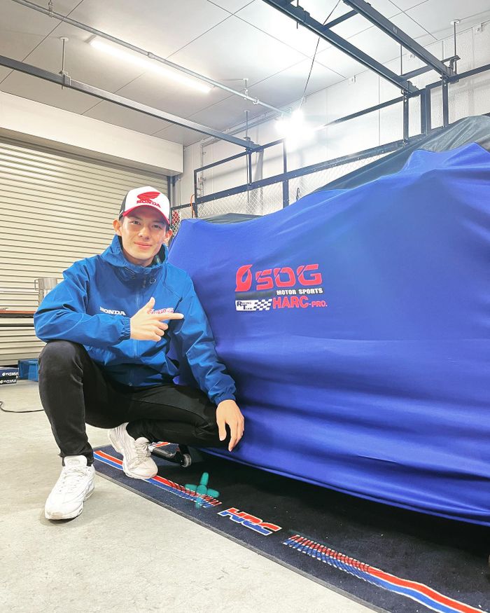 Haruki Noguchi, pembalap yang meninggal di Sirkuit Mandalika