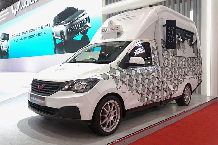 Wuling Formo Max kolaborasi dengan Kopi Nako kembali meramaikan GIIAS 2023.