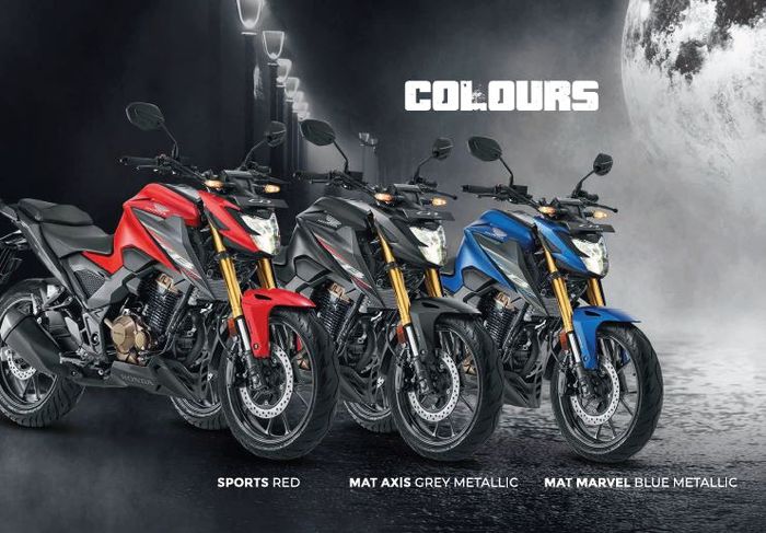 pilihan warna Honda CB300F.